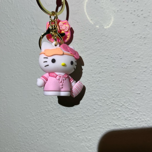 Hello Kitty Pink Keychain - Picture 1 of 2